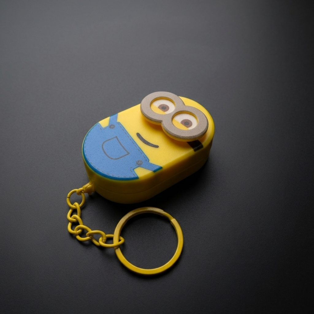 Minion Fidget Keychain