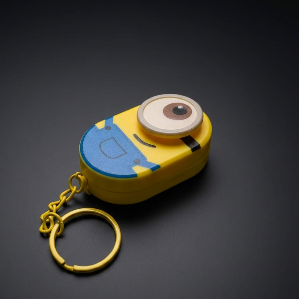 Minion Fidget Keychain