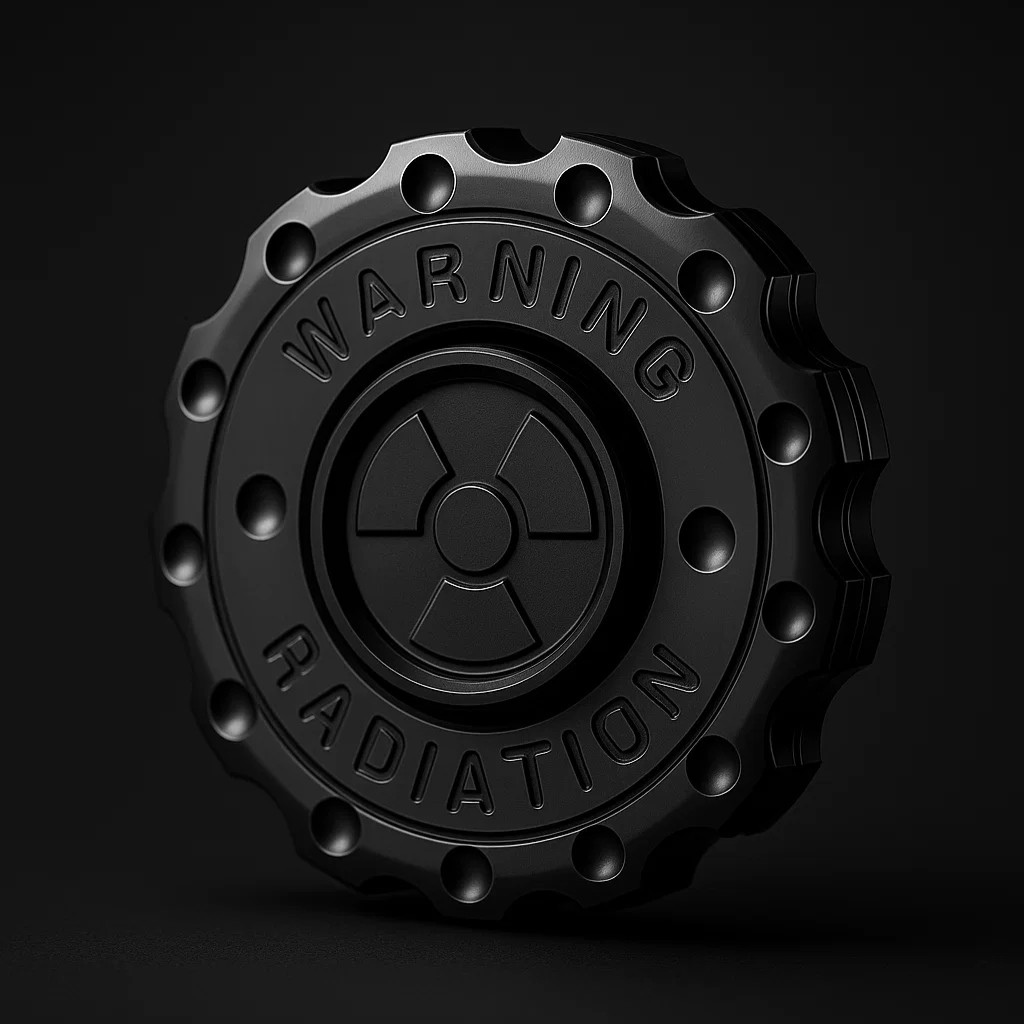 Radiation Wheel Fidget Spinner