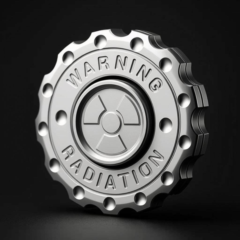 Radiation Wheel Fidget Spinner