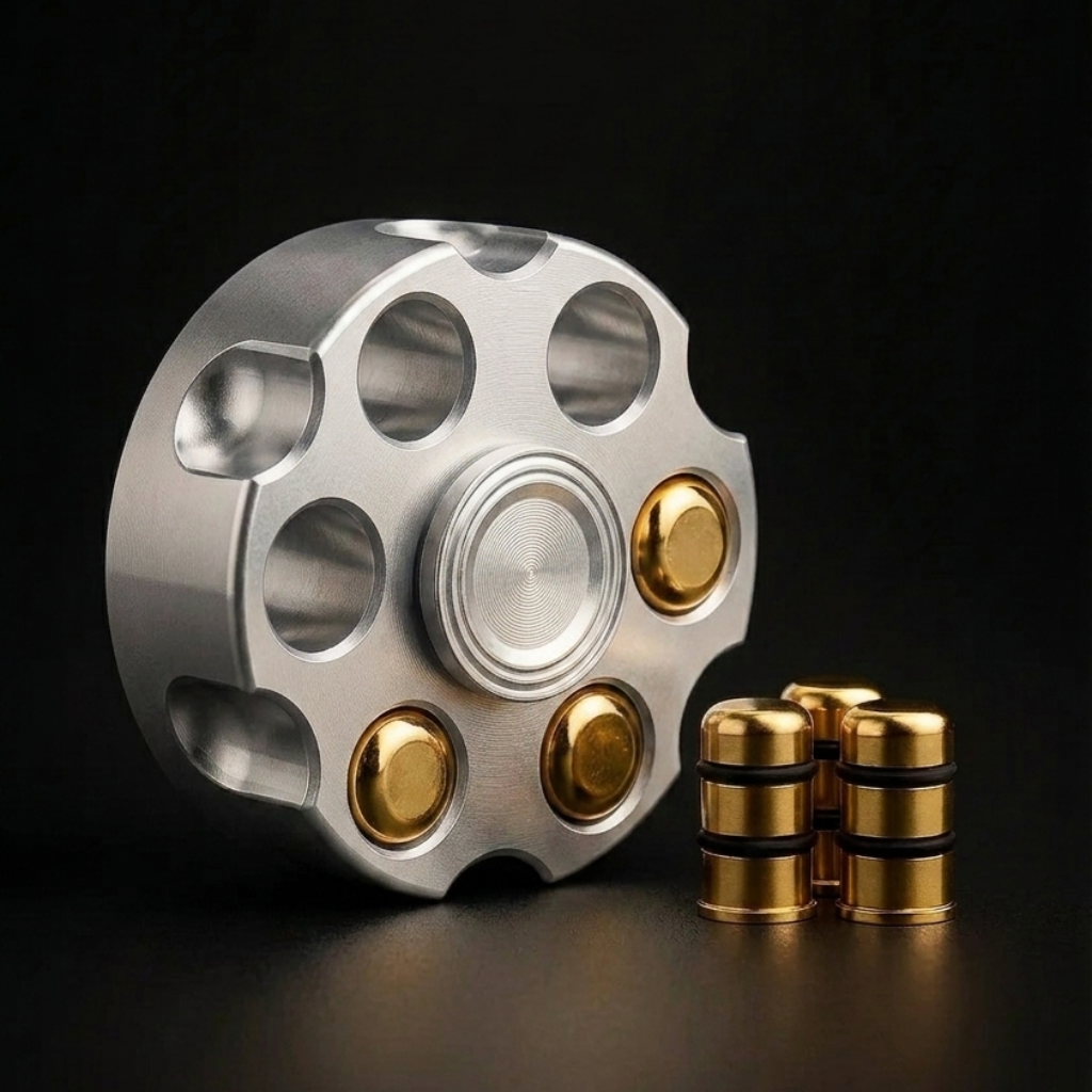 Silent Revolver Spinner