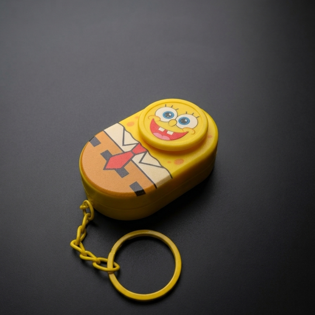 Sponge Bob Fidget Keychain